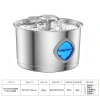 Cross-border bestseller: 2.8L all-stainless steel pet water dispenser, circular track-type water dispenser for cats and dogs, automatic water drinking Application Scenario